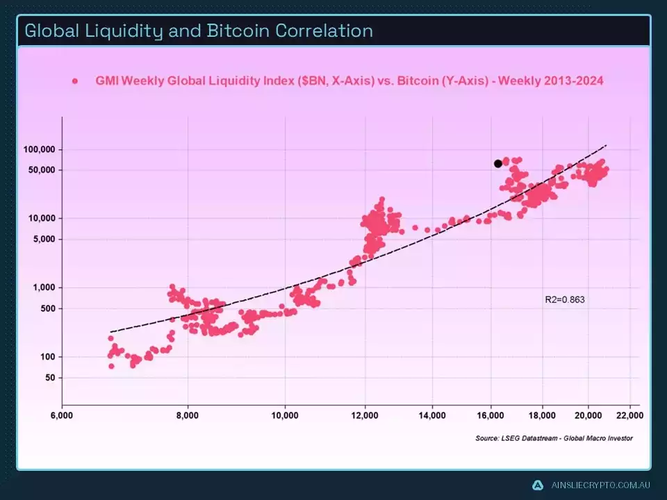 Global Liquidity and Bitcoin Correlation